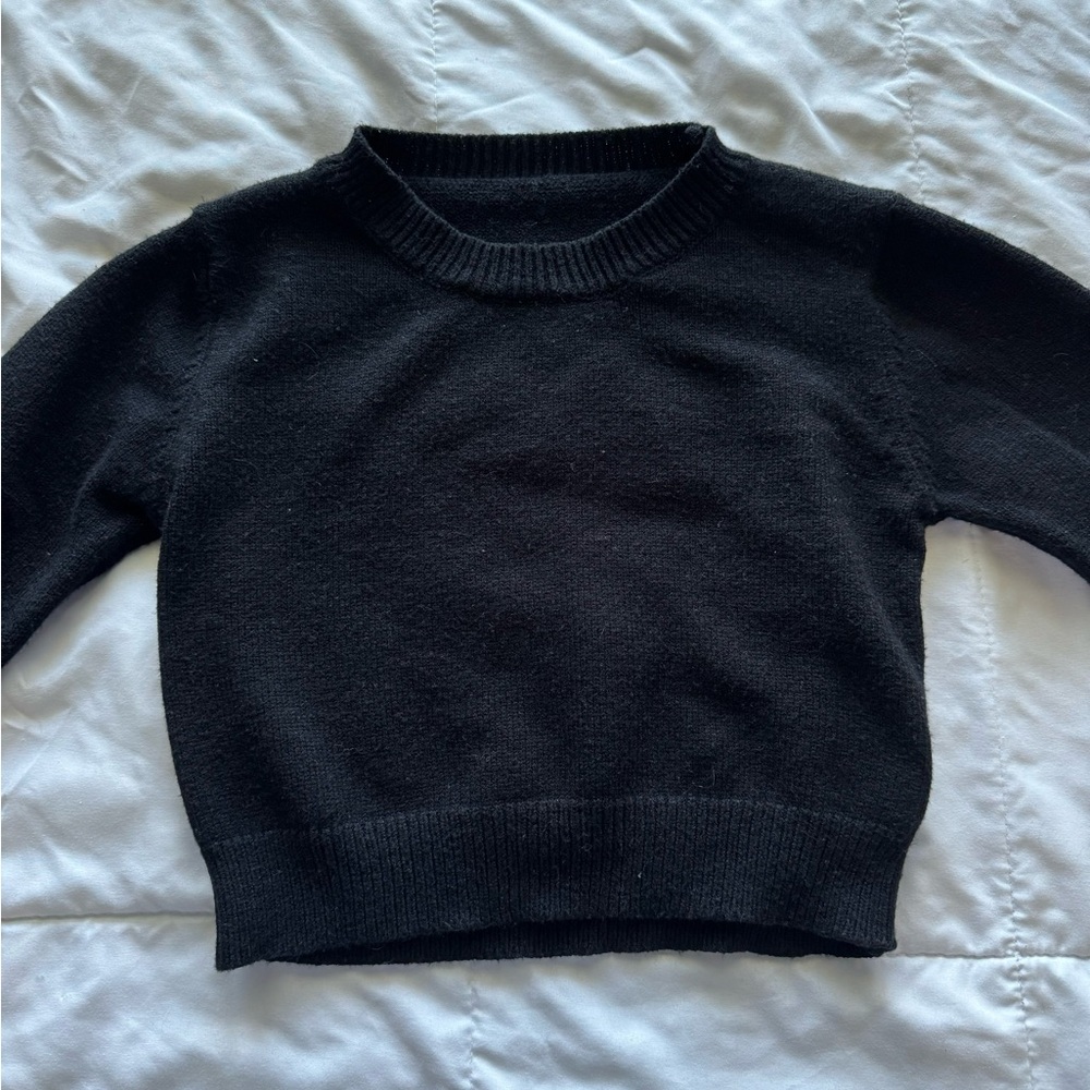 Cropped sweater